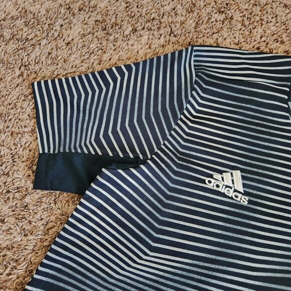 Real Madrid FC Soccer Jersey Adidas Parley Climalite Gradient Blue - Picture 5 of 7